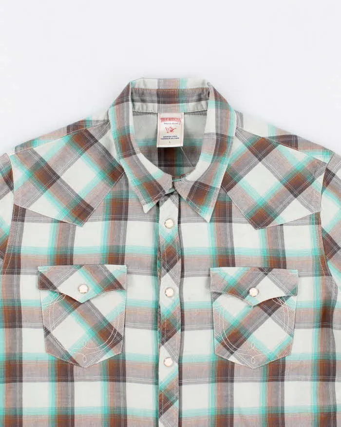 True Religion Checked Button Up Shirt - M sold by Rokit product image thumbnail 3