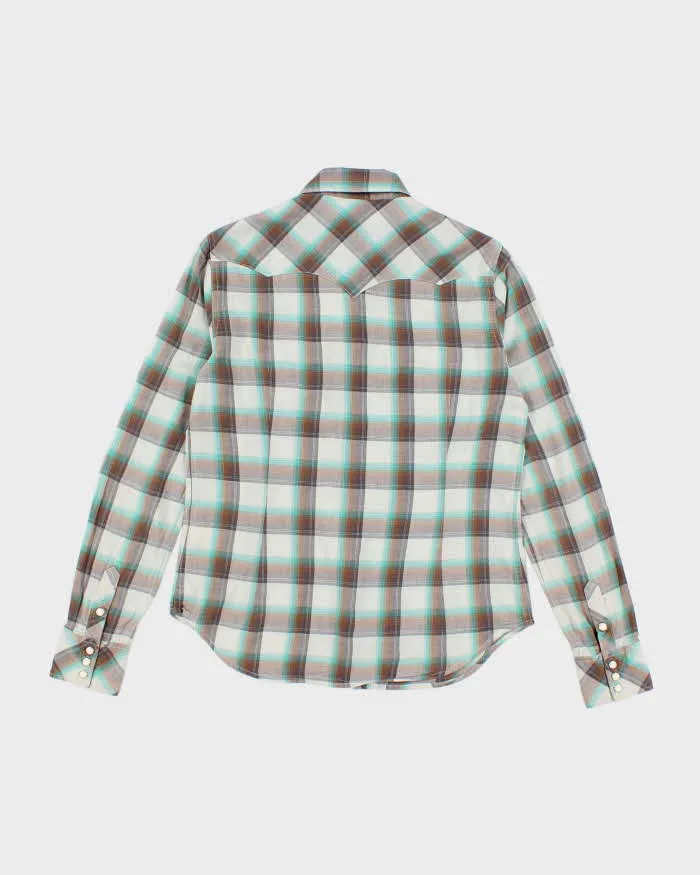 True Religion Checked Button Up Shirt - M sold by Rokit product image thumbnail 2