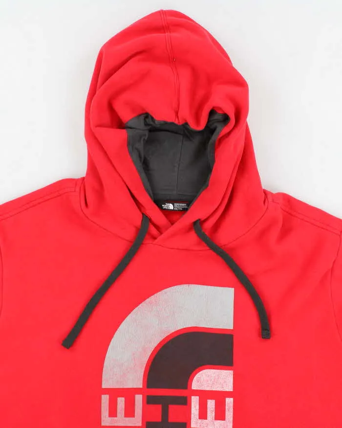 Mens Red Print Logo The North Face Hoodie - XXL sold by Rokit product image thumbnail 3