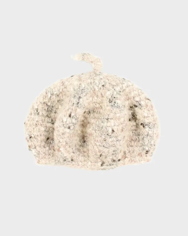 Vintage Mohair/Wool Blend Beret sold by Rokit