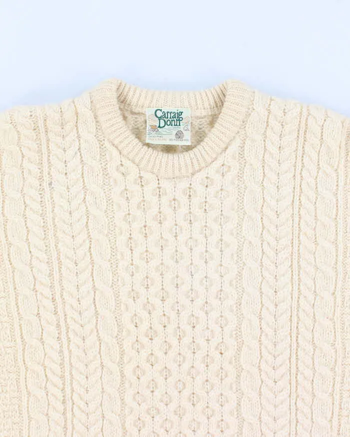 Vintagte 90s Carraig Donn Aran Wool Jumper - L sold by Rokit product image thumbnail 3