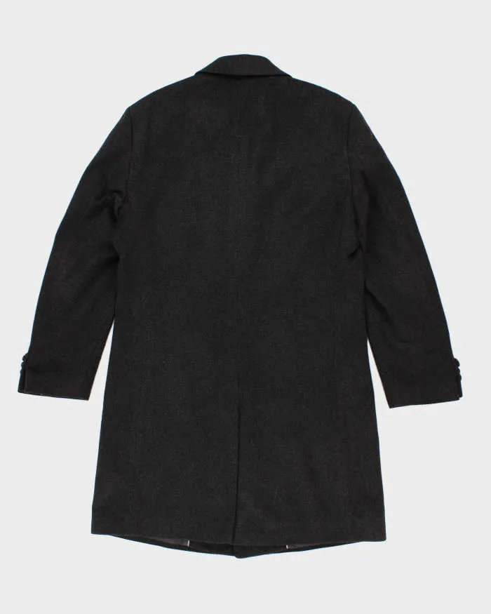 Hugo Boss Grey Wool Overcoat - L sold by Rokit product image thumbnail 2