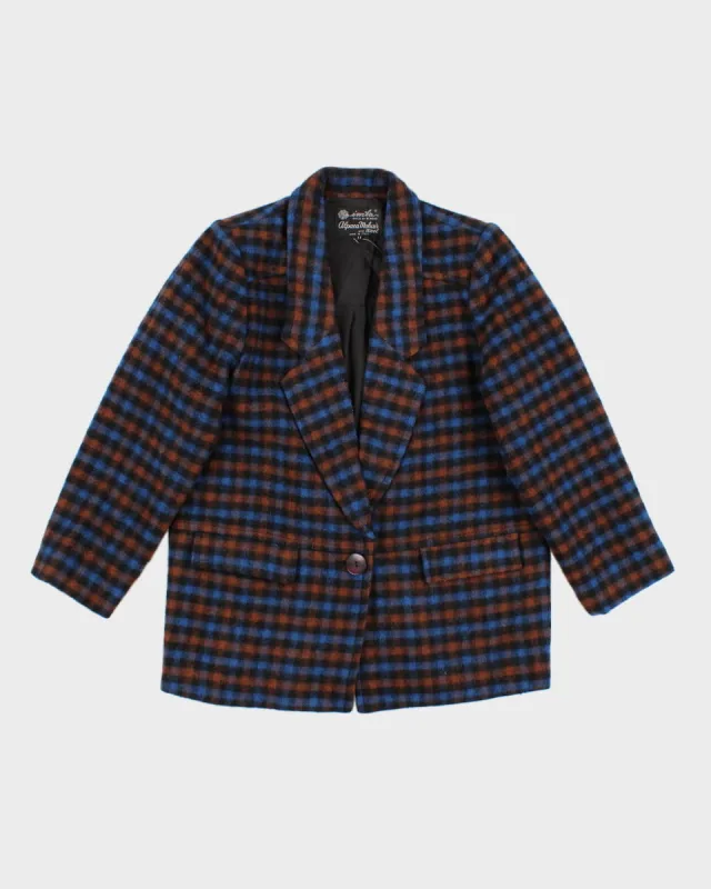 Vintage Alpaca Mohair Wool Blazer - L sold by Rokit