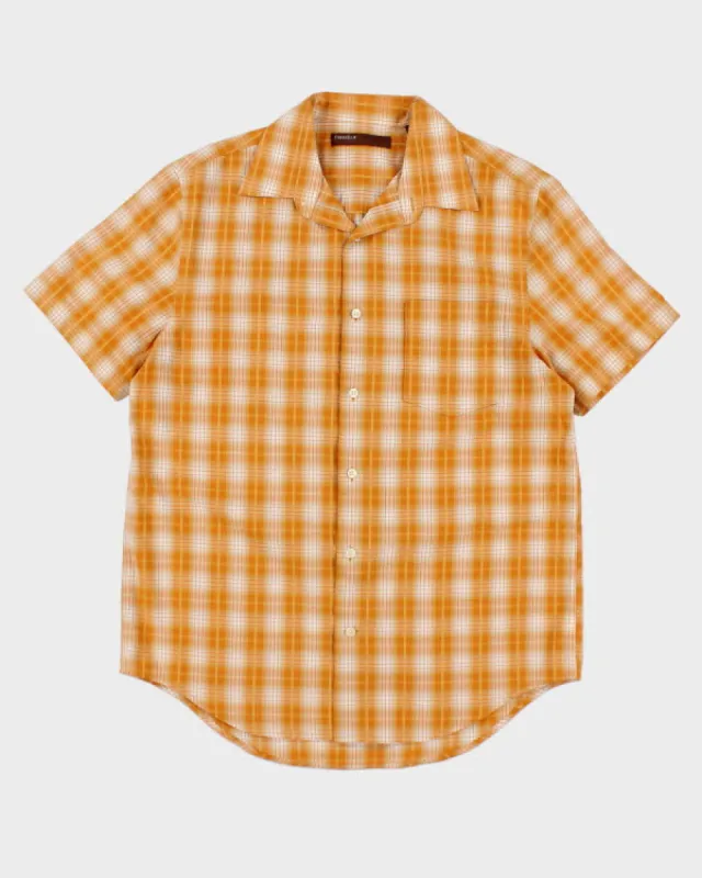 Y2k 00s Perry Ellis Check Shirt - M sold by Rokit