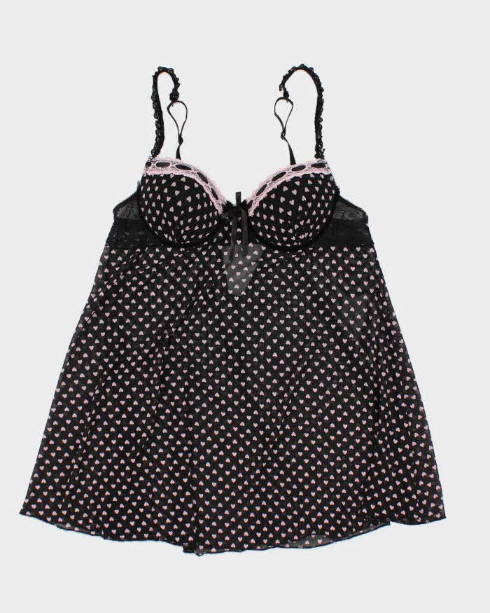 Y2k 00s Rampage Mesh Lingerie Top - M sold by Rokit