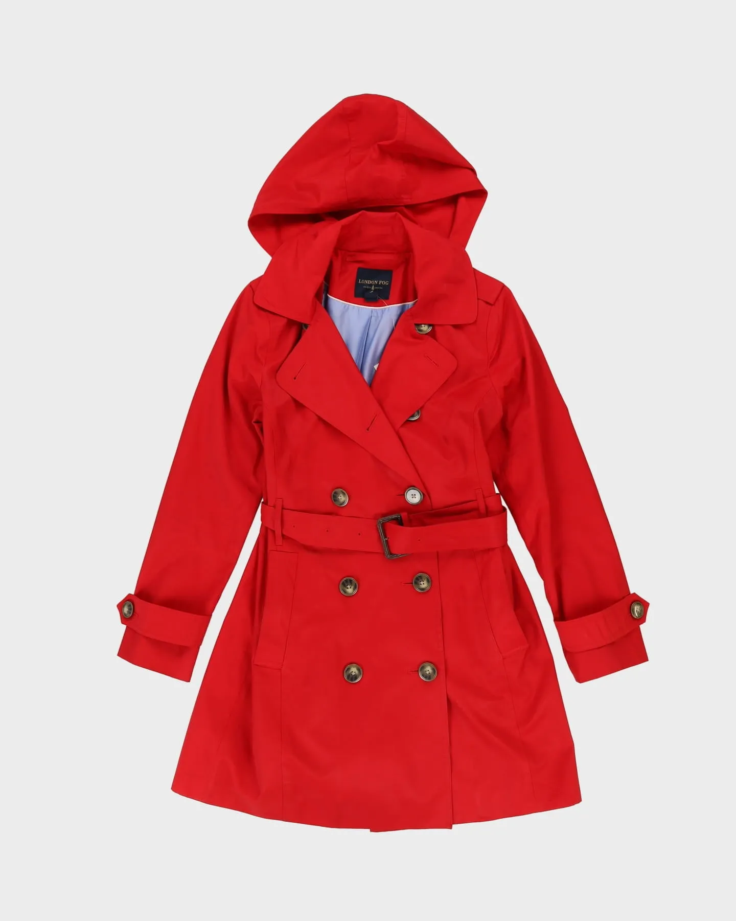 London Fog Red Mac Coat - S sold by Rokit product image thumbnail 2
