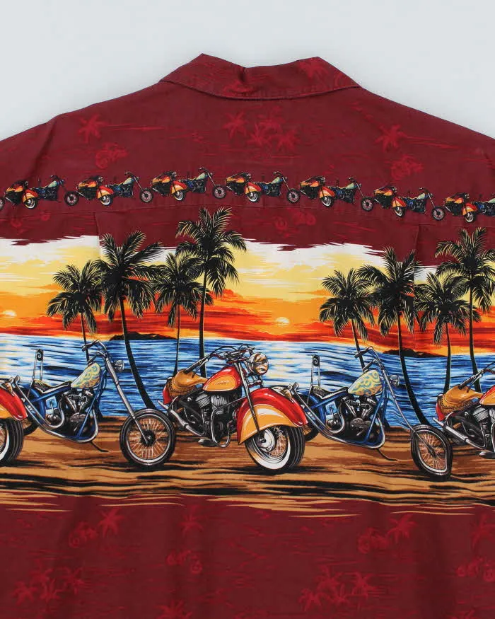 Vintage 90's Ky's Hawaiian Shirt - L sold by Rokit product image thumbnail 4