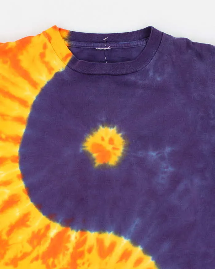 Vintage 90s Single Stitch Tie Dye T-shirt - M sold by Rokit product image thumbnail 3