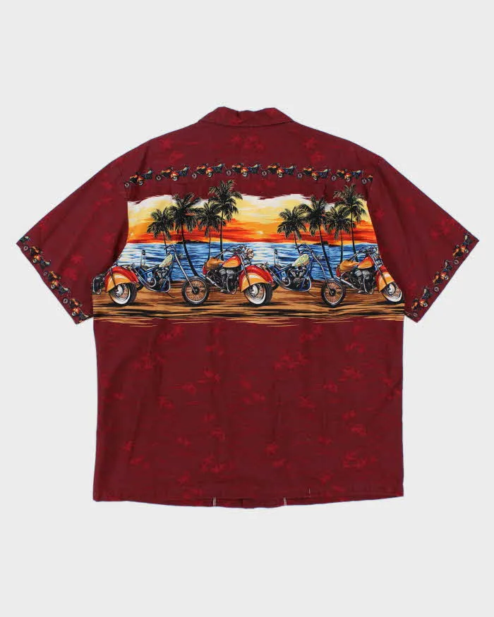 Vintage 90's Ky's Hawaiian Shirt - L sold by Rokit product image thumbnail 2