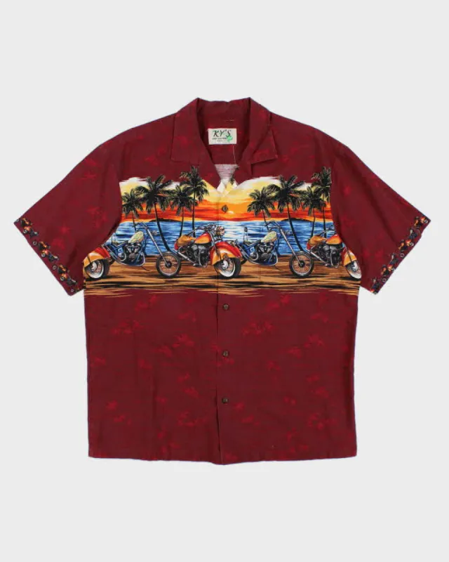 Vintage 90's Ky's Hawaiian Shirt - L sold by Rokit