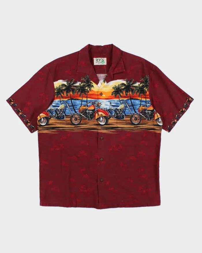 Vintage 90's Ky's Hawaiian Shirt - L sold by Rokit