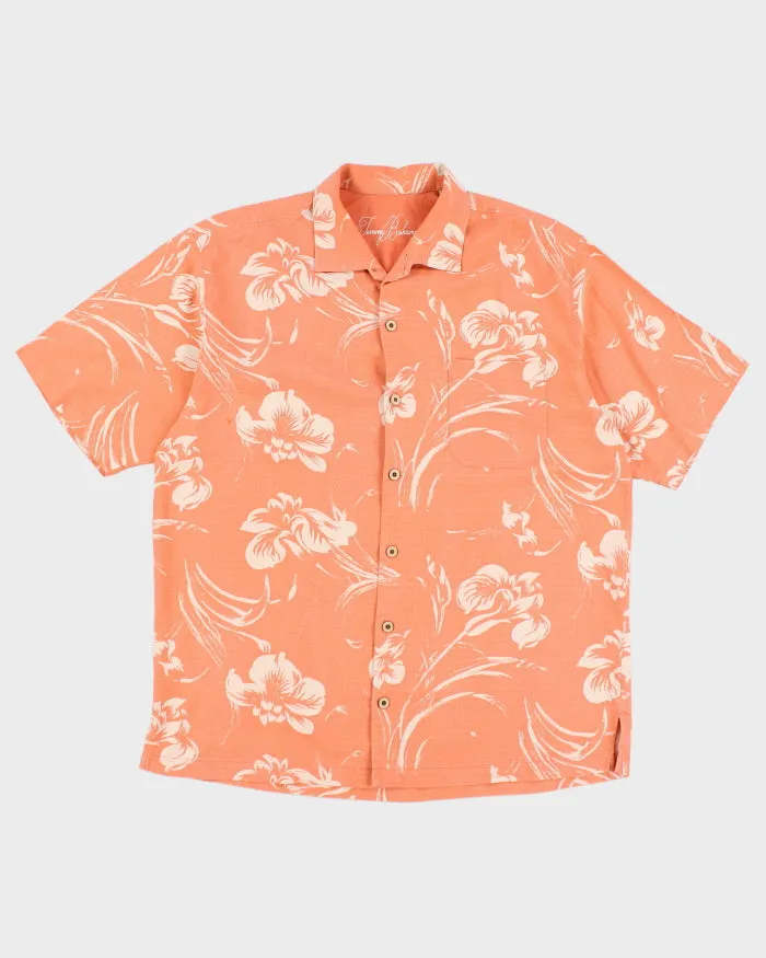 Tommy Bahama Floral Print Shirt - L sold by Rokit