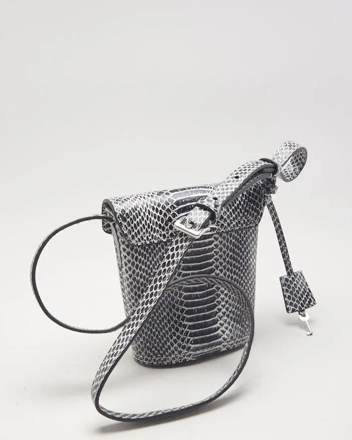 Calvin Klein Snake Print Mini Bucket Bag sold by Rokit product image thumbnail 2
