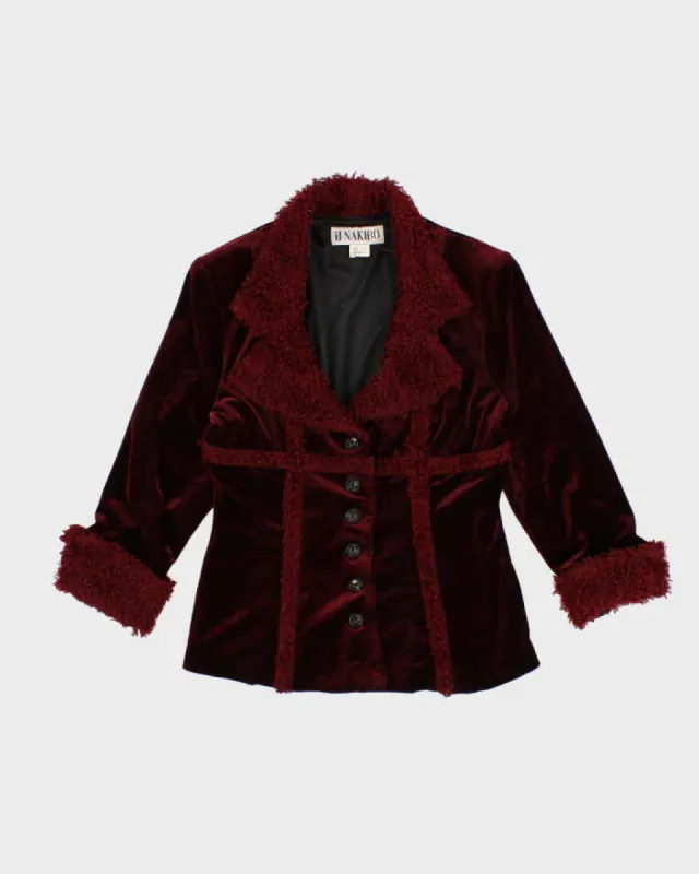 Vintage Il-Nakibo Velvet Evening Jacket - S sold by Rokit
