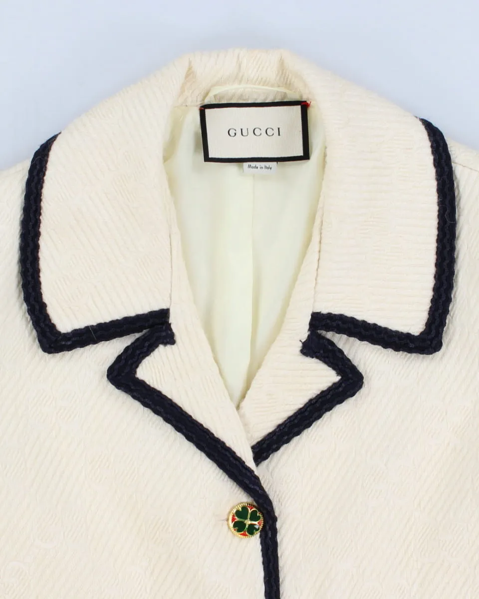 Gucci Classic Cream Jacket/ Coat - S sold by Rokit product image thumbnail 3