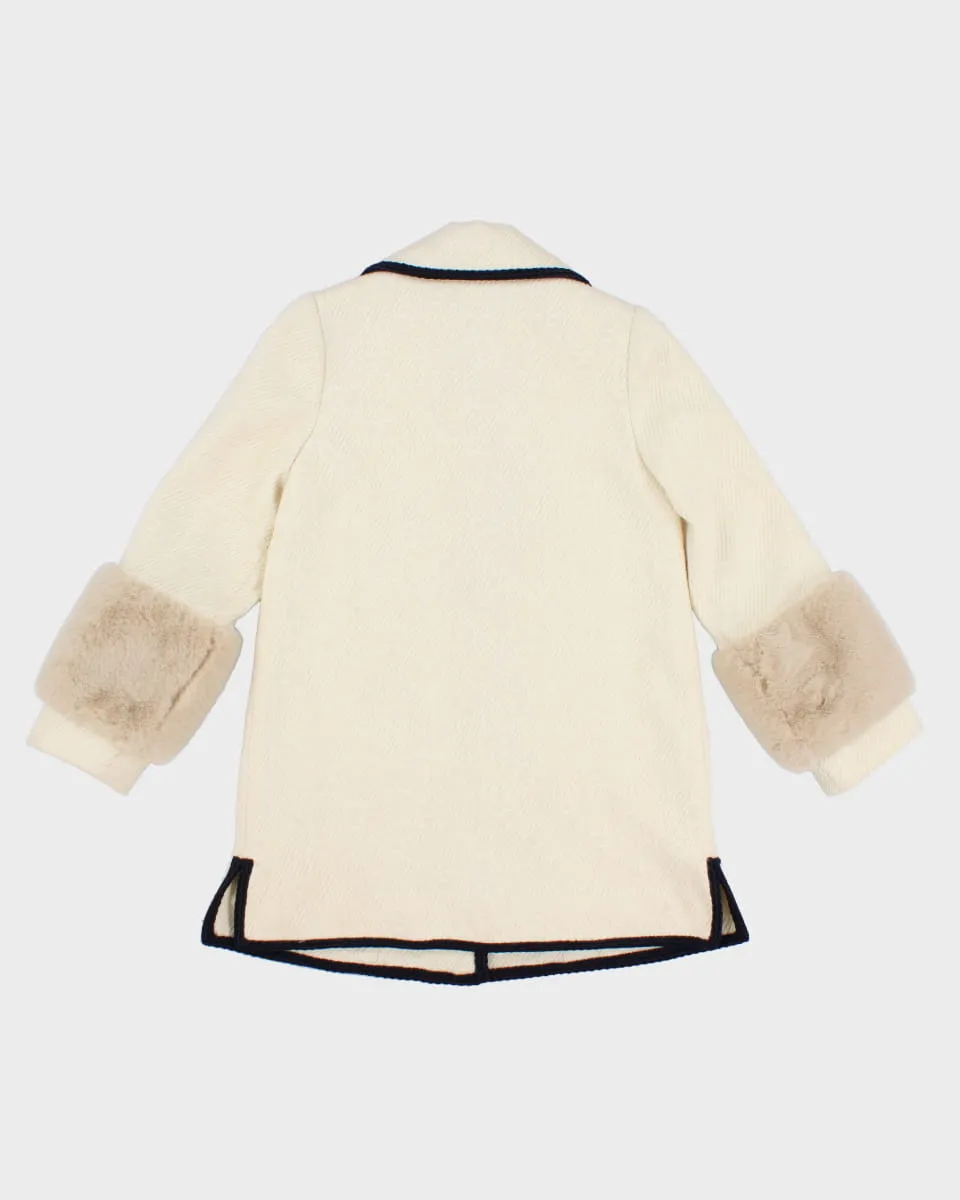 Gucci Classic Cream Jacket/ Coat - S sold by Rokit product image thumbnail 2