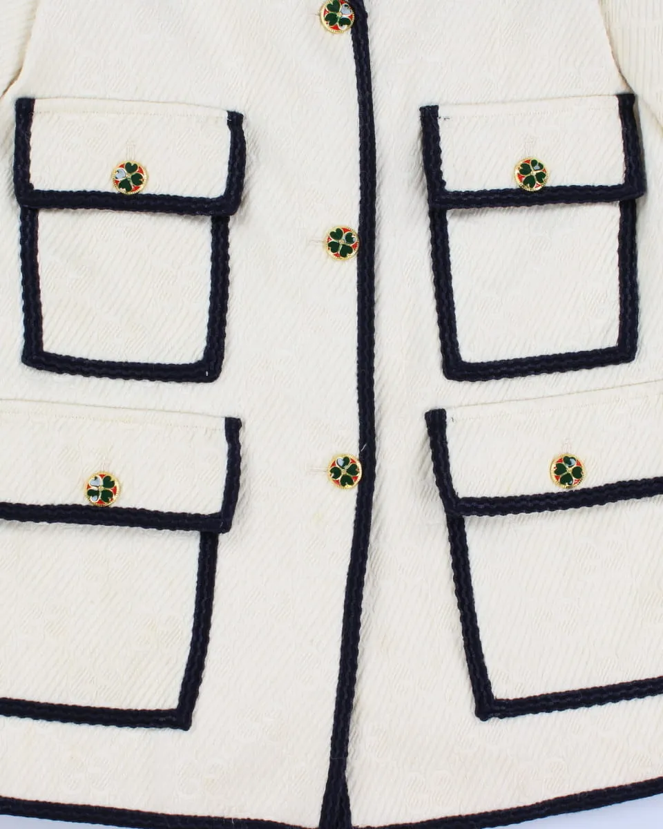 Gucci Classic Cream Jacket/ Coat - S sold by Rokit product image thumbnail 4