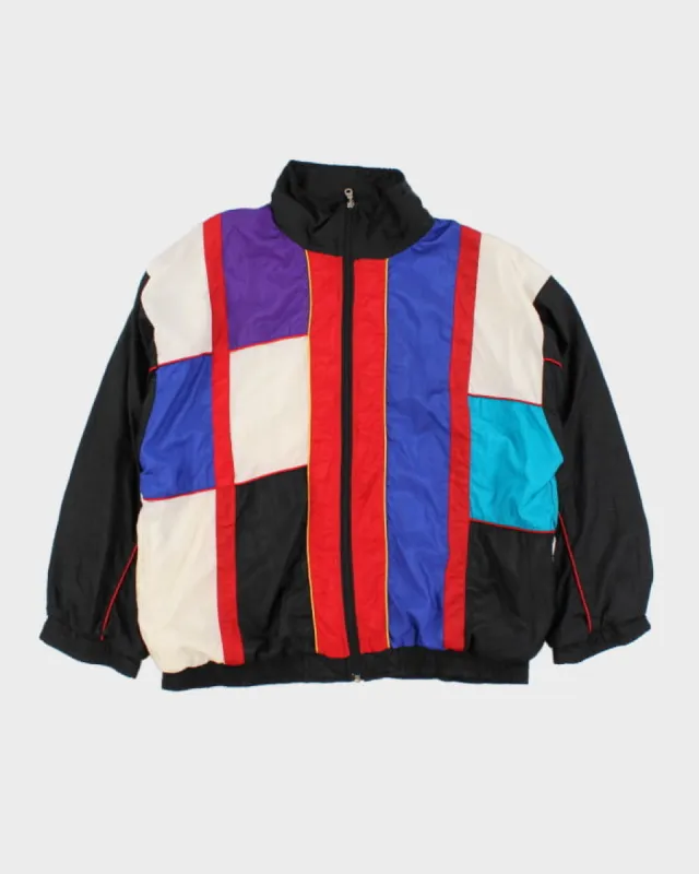 Vintage 80s/90s J.S. Authentics Windbreaker - L sold by Rokit
