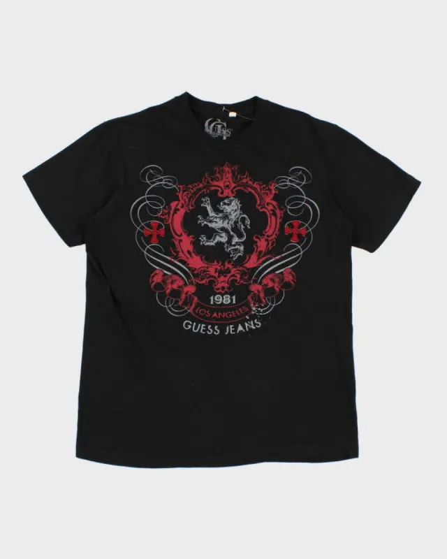 Y2K 00s Guess Graphic T-Shirt - L sold by Rokit