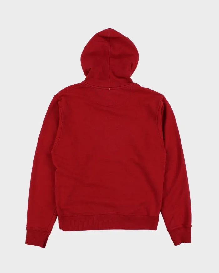 00s Champion Red Hoodie - S sold by Rokit product image thumbnail 2