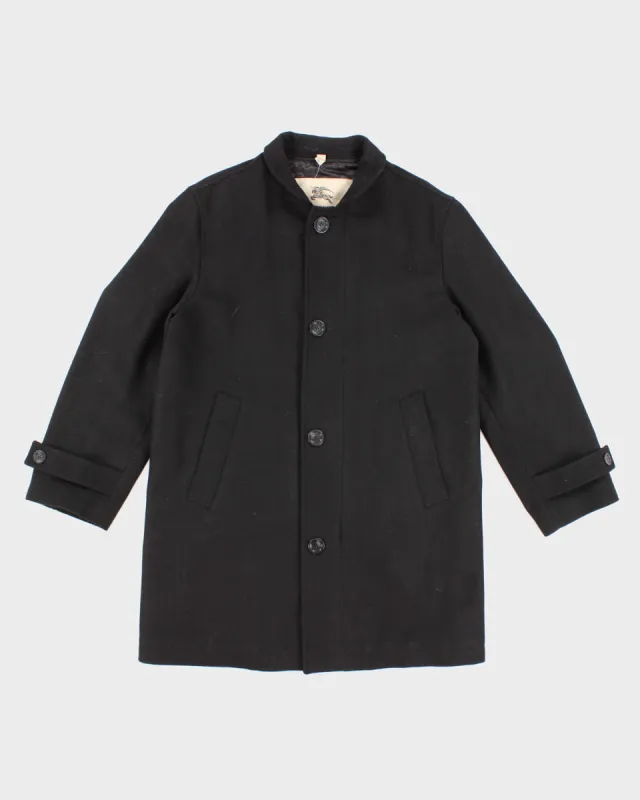 Men's Burberry All Black Winter Coat - M made by Burberry