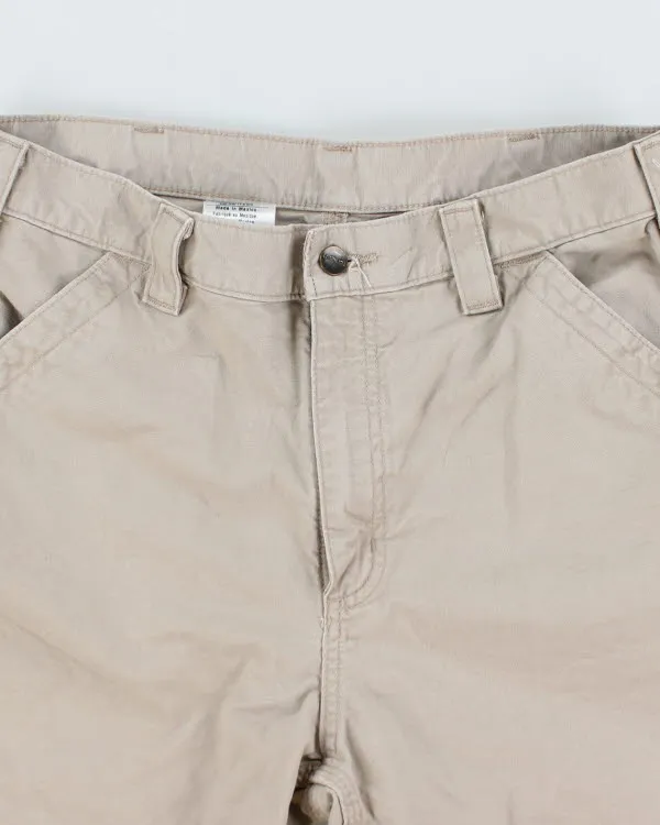 Vintage Carhartt Carpenter Workwear Shorts - W33 L9 sold by Rokit product image thumbnail 3