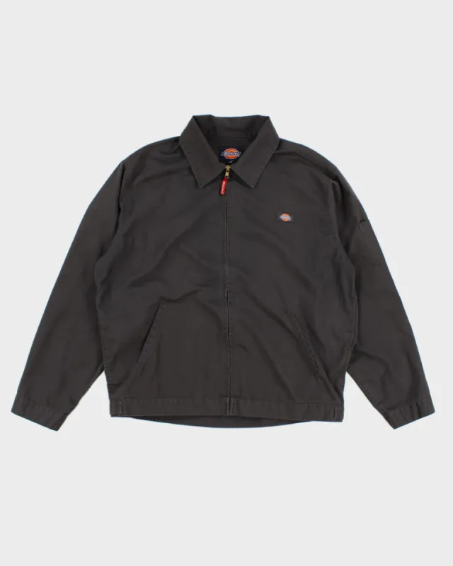 Mens Black Dickies Harrington jacket - L sold by Rokit