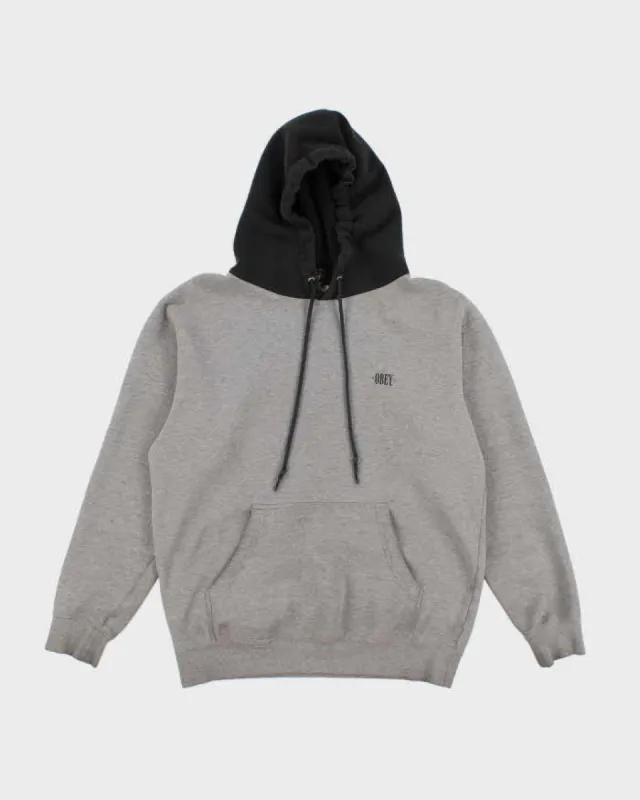 Men's Grey Obey Hoodie - M sold by Rokit
