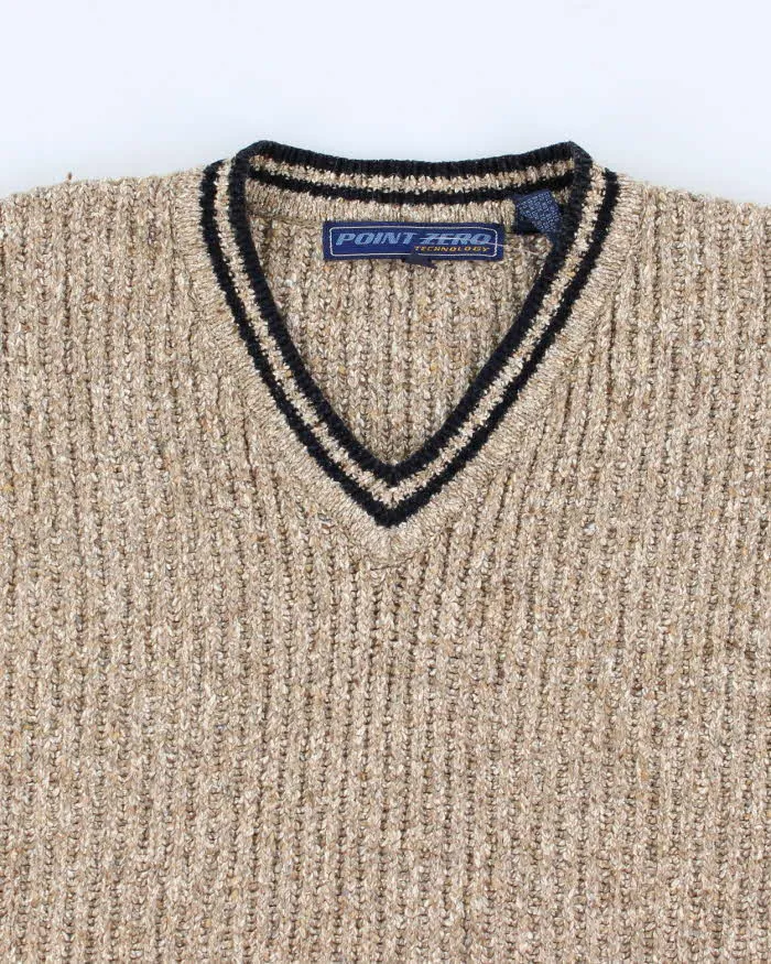 Vintage 90s Point Zero Knit Vest - XL sold by Rokit product image thumbnail 3