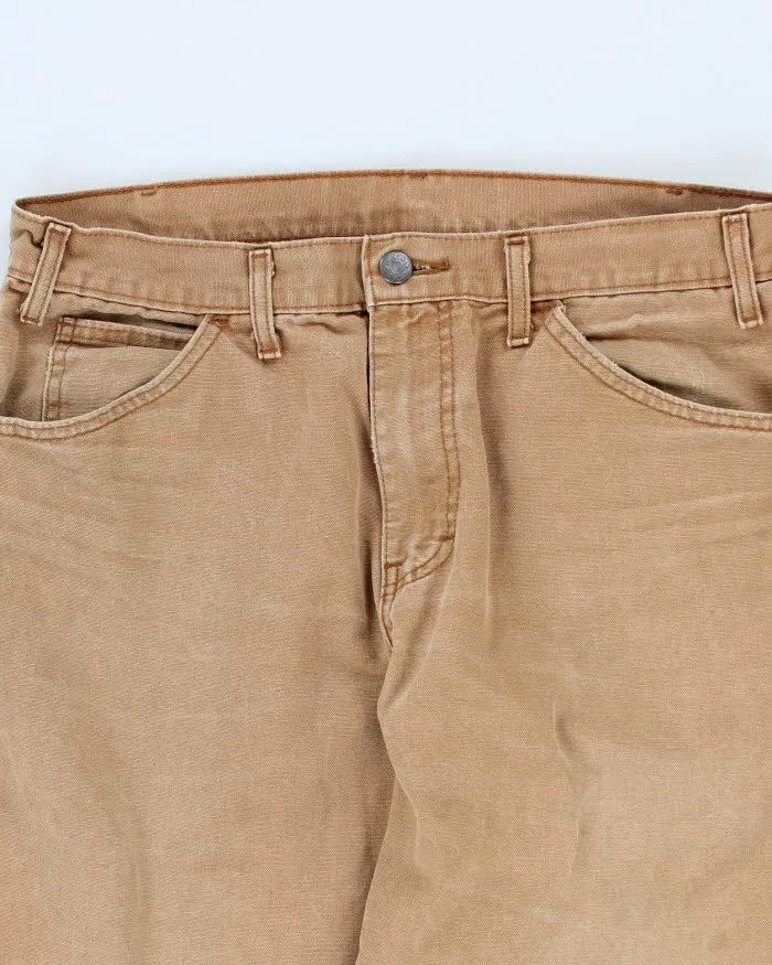 Vintage Dickies Brown Workwear Trousers - W30 L31 sold by Rokit product image thumbnail 4