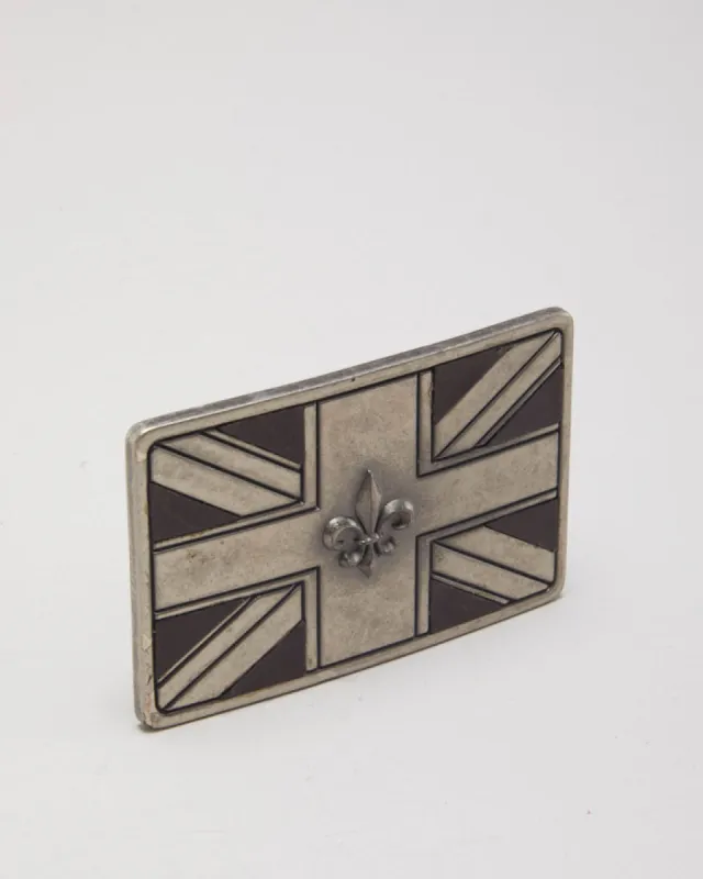 Y2k 00s JunÃn Jack Fleur De Lis Belt Buckle sold by Rokit