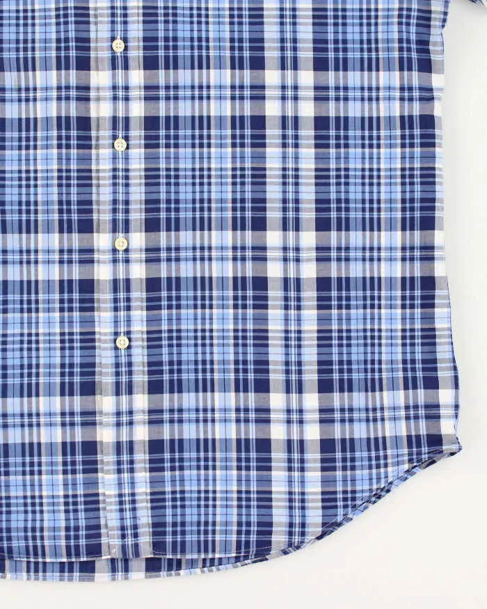 Ralph Lauren Blue Check Short Sleeve Shirt - L sold by Rokit product image thumbnail 4