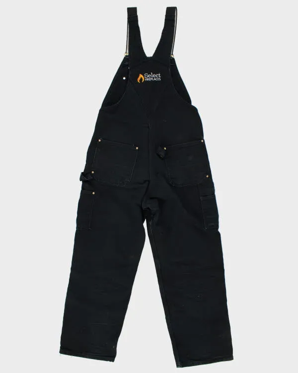 Carhartt Black Workwear Dungarees - W34 L28 sold by Rokit product image thumbnail 2
