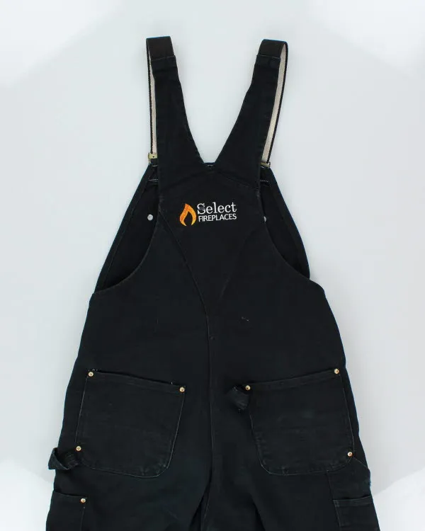 Carhartt Black Workwear Dungarees - W34 L28 sold by Rokit product image thumbnail 4