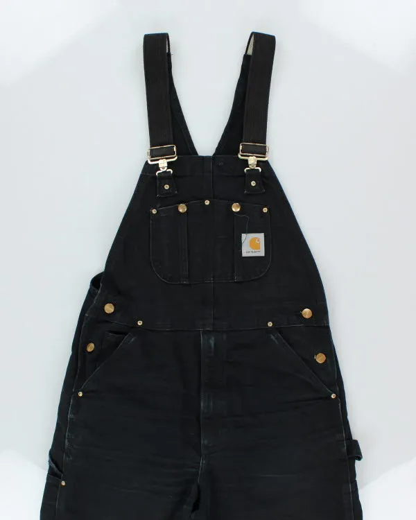 Carhartt Black Workwear Dungarees - W34 L28 sold by Rokit product image thumbnail 3