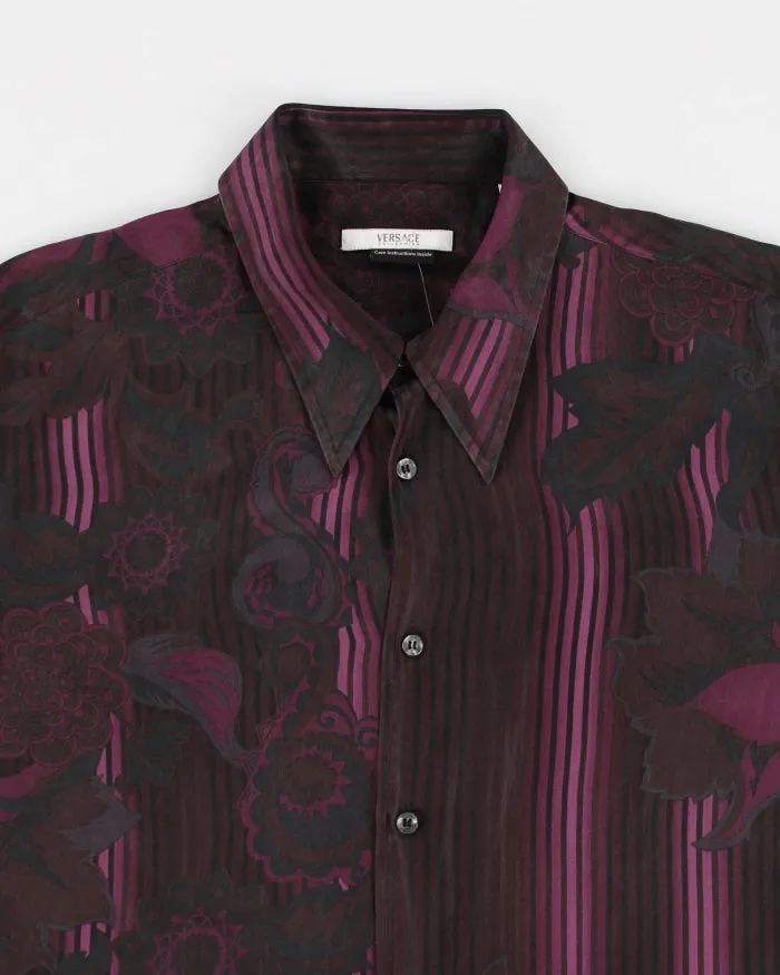 Vintage 90's Versace Silk Shirt - XL sold by Rokit product image thumbnail 3