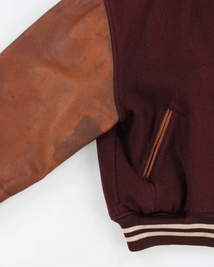 Vintage 90s Polo Ralph Lauren Wool Varsity Jacket - L sold by Rokit product image thumbnail 3