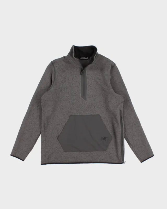 Women's Arc'teryx Half Zip-Up Fleeced Sweatshirt - M sold by Rokit