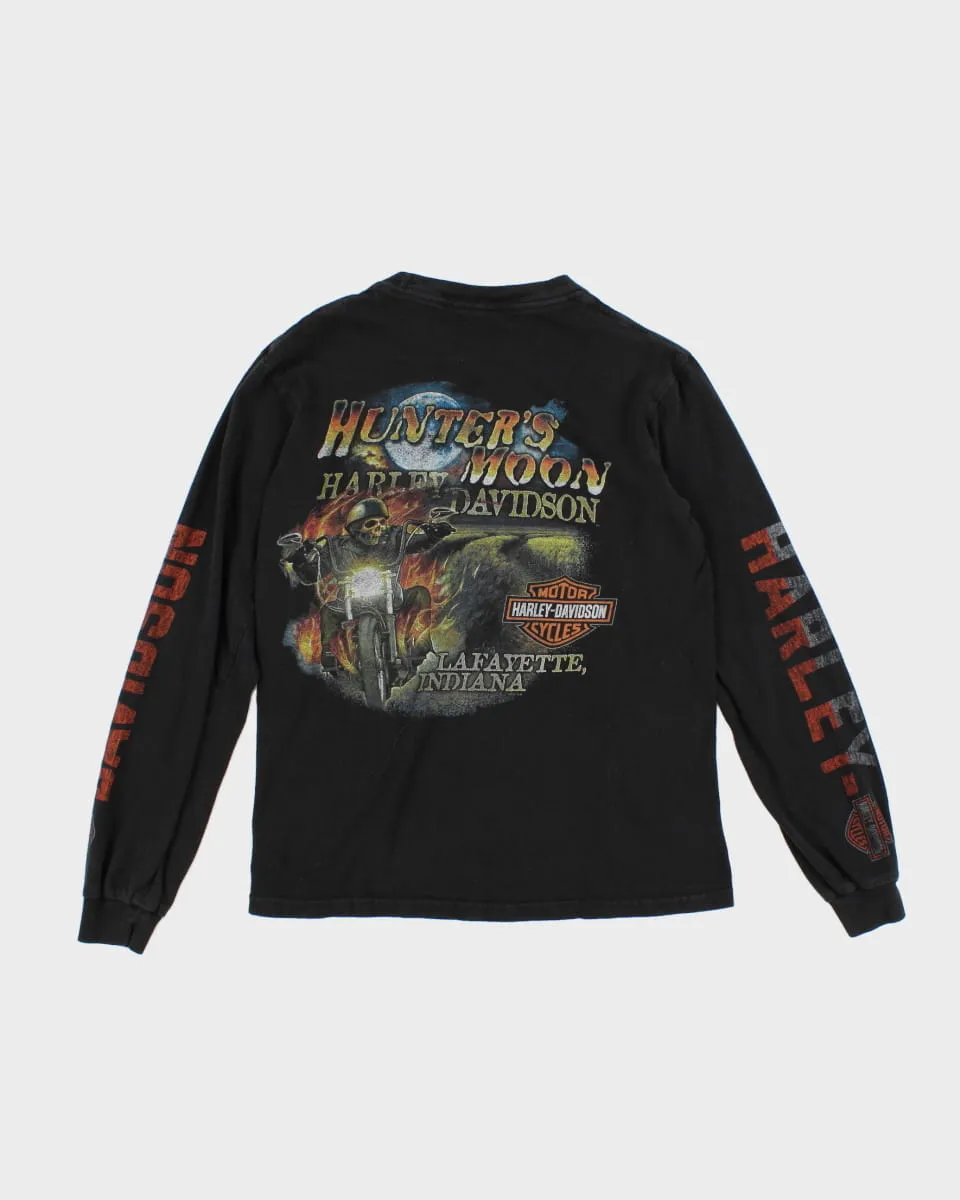 Vintage Women's Black Harley Davidson T-Shirt - S M sold by Rokit product image thumbnail 2