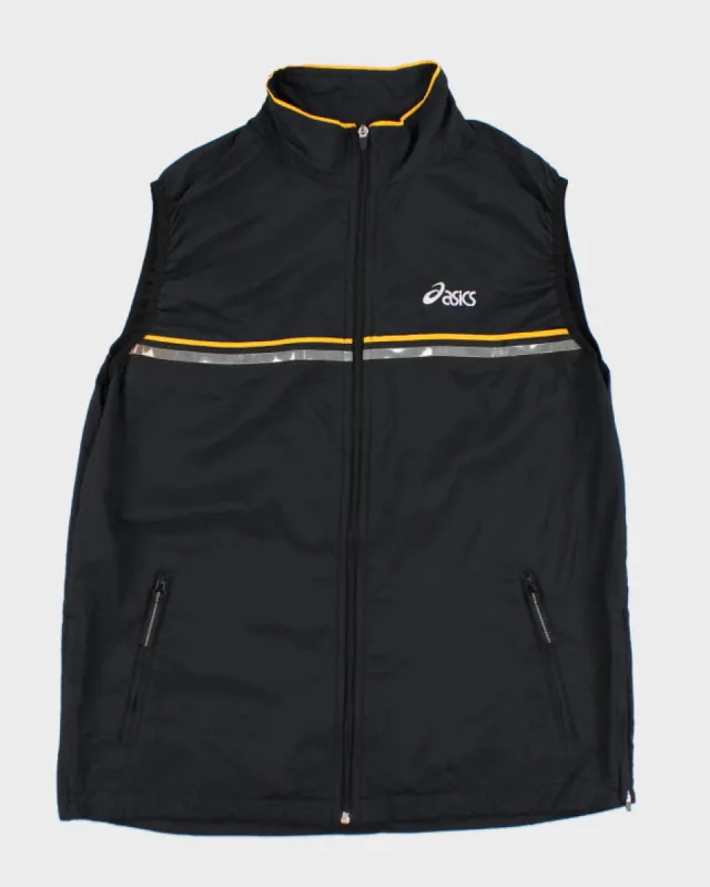 00s Y2k Asics Sleeveless Windbreaker Jacket - M made by Asics