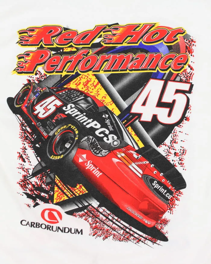 Vintage 90's Red Hot Racing T-Shirt - L sold by Rokit product image thumbnail 4