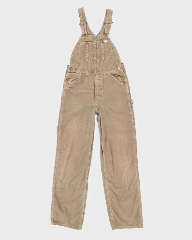 Vintage 70s Lee Corduroy Dungarees - S sold by Rokit