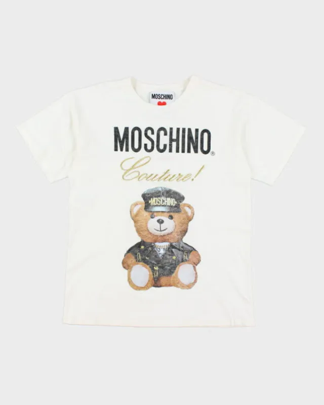 Moschino Loves Printemps Teddy T-shirt - L sold by Rokit