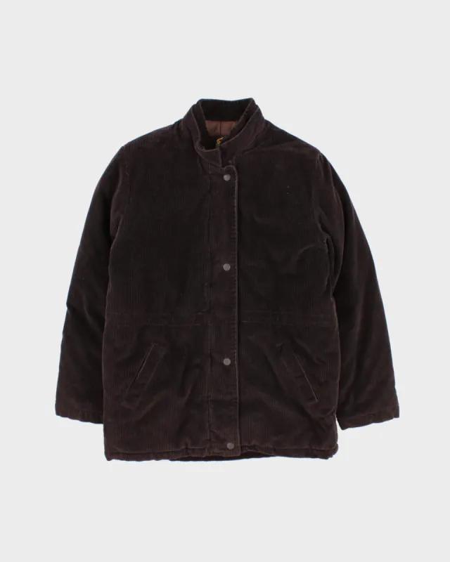 Vintage 90s Womens Brown Corduroy Jacket - M sold by Rokit