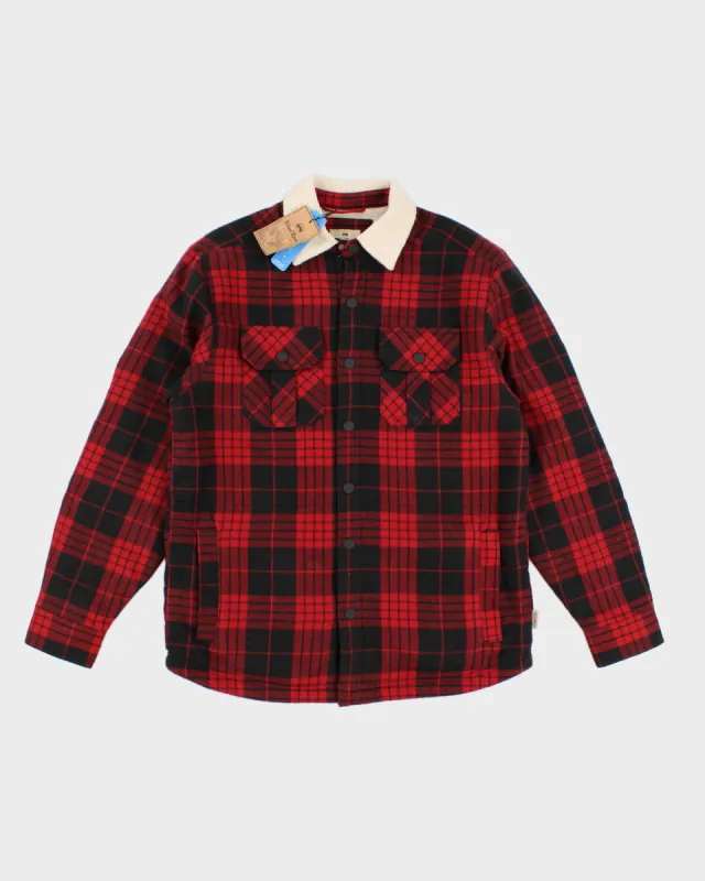 Winder River Fleece Lined Plaid Shacket - M made by Rokit