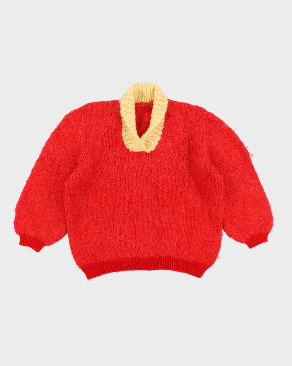 Vintage Handmade Knit Jumper - XL sold by Rokit