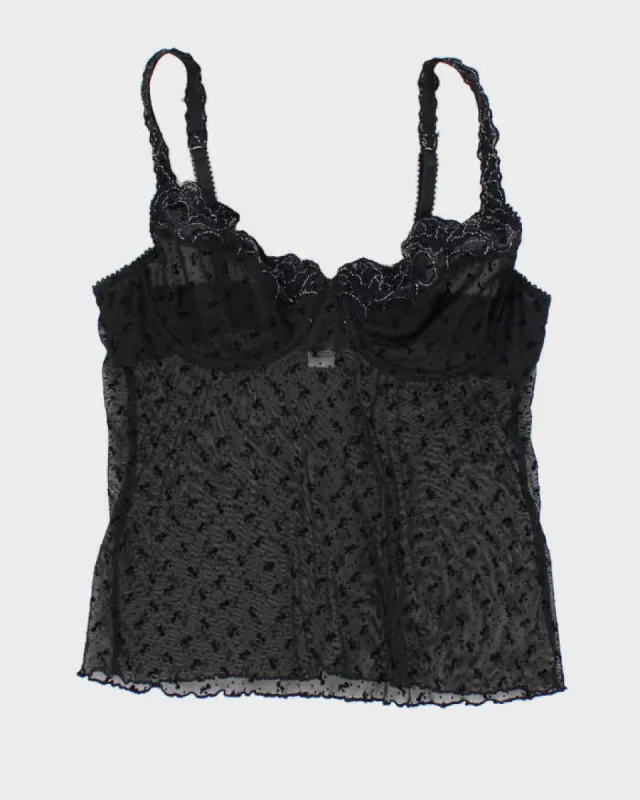 Y2k 00s Premier Collection Lingerie Top - M sold by Rokit