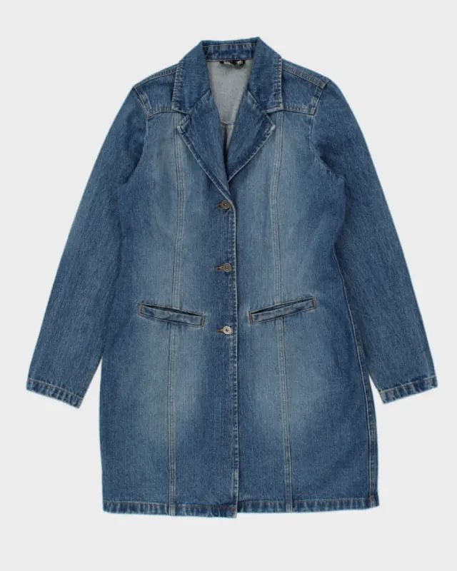 Vintage 90s/00s Denim Coat - M sold by Rokit