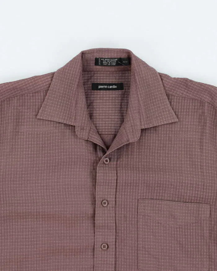 Vintage 90s Pierre Cardin Mauve Shirt - M sold by Rokit product image thumbnail 3