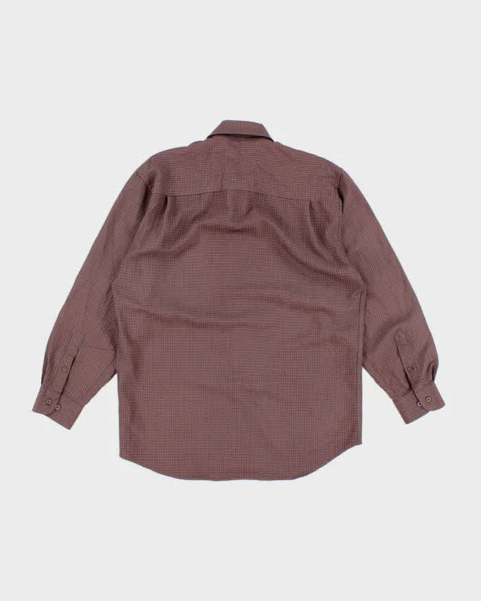 Vintage 90s Pierre Cardin Mauve Shirt - M sold by Rokit product image thumbnail 2